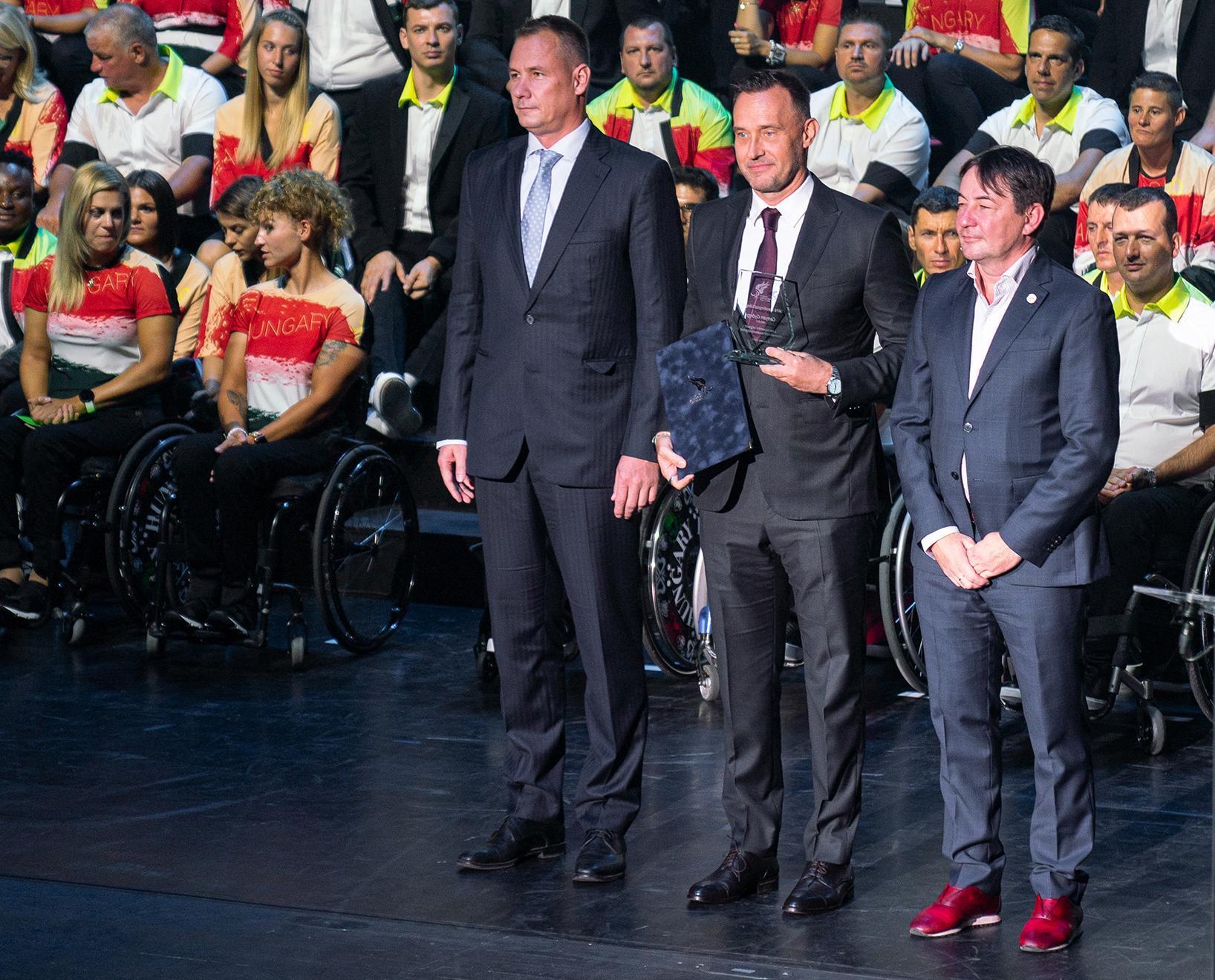 Paralimpiai Láng-díjat kapott Gattyán György